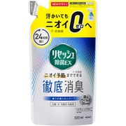 花王 kao リセッシュ 除菌EX 布用 空間消臭用 消臭スプレー 香りが残らないタイプ 詰め替え 320ml [消臭芳香剤]