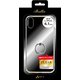 AC-P18M-MR SL [iPhone XR リング付バックカバーケース メタリックカラーフレーム シルバー]