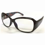 OUTDOOR PRODUCTS PCタイプ ブルーライトカット フレームカラー:ブラウン/ブラウン・マップ レンズカラー:PCクリア ODP2030-4