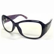 OUTDOOR PRODUCTS PCタイプ ブルーライトカット フレームカラー:ネイビー/ネイビー・マップ レンズカラー:PCクリア ODP2030-5