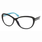 OUTDOOR PRODUCTS PCタイプ ブルーライトカット フレームカラー:ブラック/ブラック・トライアングル レンズカラー:PCクリア ODP2031-4
