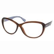 OUTDOOR PRODUCTS PCタイプ ブルーライトカット フレームカラー:ブラウン/ブラウン・トライアングル レンズカラー:PCクリア ODP2031-5