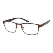 Reading Glasses Collection スタンダードシリーズ メンズ UN49 ブラウンマット/チェック +1.0