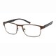 Reading Glasses Collection スタンダードシリーズ メンズ UN49 ブラウンマット/チェック ＋2.0