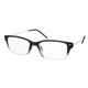 Reading Glasses Collection Air Reader メンズ AR03 ブラックハーフ/シルバー ＋2.5