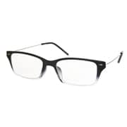 Reading Glasses Collection Air Reader メンズ AR03 ブラックハーフ/シルバー +3.0