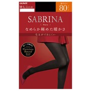 SABRINA サブリナ ウォームタイツ 80デニール ブラック M~L 1P SBW23M