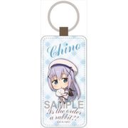 ご注文はうさぎですか？？ レザーキーホルダー チノ [キャラクターグッズ]