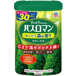 バスロマン ゆったり森の香り 600g [入浴剤 温泉成分配合]