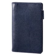 2019年版 キーワード ジャストリフィル ポケットシステム手帳 ネイビー 19JWP23K