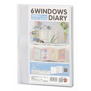 2019年版 6windowsダイアリーB6 ホワイト RFD1942W