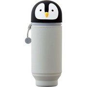 SMART FIT PuniLabo スタンドペンケース BIGサイズ ペンギン A7714-10
