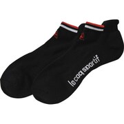 QG0074 N151 [抗菌防臭アンクル丈ソックス メンズ 25～27cm ブラック]