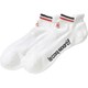 QG0074 N942 [抗菌防臭アンクル丈ソックス メンズ 25～27cm ホワイト]