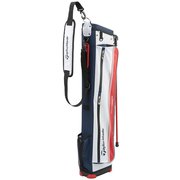 2MSCB-KL983 WH/NV/RD [E-5 ライトスタンド キャディバッグ ホワイト/ネイビー/レッド 6.5型]