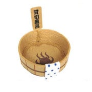 ねこだんご 貸切風呂桶 [ぬいぐるみ W8×D8×H3.5cm]