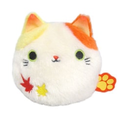 ヨドバシ.com - 三英貿易 紅葉ねこだんご [ぬいぐるみ W7.5×D6×H7cm