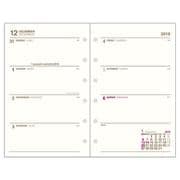 2019年 ミニ6サイズ リフィル ウィークリー DIARY 2色印刷 SREF-W2-03