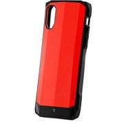 LP-IPSHVLSRD [iPhone XS/X用 耐衝撃ハイブリッドケース LEGGERA ソリッドレッド]