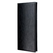 LP-IPSLPPBK [iPhone XS/X用 極薄一枚革フラップケース PAGE ブラック]