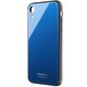 LP-IPMGSBL [iPhone XR用 背面ガラスシェルケース SHELL GLASS ブルー]