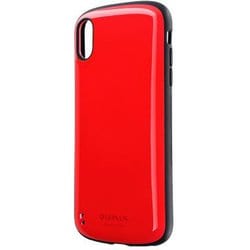 LP-IPLHVCRD [iPhone XS Max用 耐衝撃ハイブリッドケース PALLET レッド]