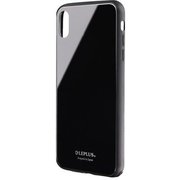 LP-IPLGSBK [iPhone XS Max用 背面ガラスシェルケース SHELL GLASS ブラック]