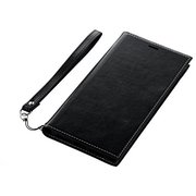 LP-IPLLPBK [iPhone XS Max用 薄型PUレザーフラップケース PRIME ブラック]