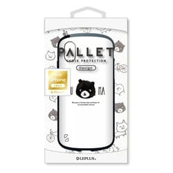 LP-IPSRHVCDB [iPhone XS/X用 耐衝撃ハイブリッドケース PALLET Multi Design くま]