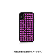BM_I9SCSDLEB_FU [iPhone XS用ケース 薄型 スリム ハード カバー Extravaganza Black/FUCHSIA for iPhone XS]