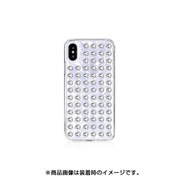 BM_I9SCSDLEW_CT [iPhone XS用ケース 薄型 スリム ハード カバー Extravaganza White/CRYSTAL for iPhone XS]