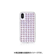 BM_I9SCSDLEW_LR [iPhone XS用ケース 薄型 スリム ハード カバー Extravaganza White/LIGHTROSE for iPhone XS]