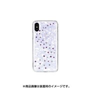 BM_I9SCSDLME_RS [iPhone XS/X用ケース 薄型 スリム ハイブリッド ハード カバー MilkyWay White/ROSESPARKLES for iPhone XS/X]
