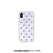 BM_I9SCSDLPE_LR [iPhone XS用ケース 薄型 スリム ハード カバー PolkaDotsWhite/LIGHTROSE for iPhone XS]