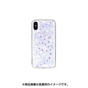 BM_I9SCSDLPW_RS [iPhone XS/X用ケース 薄型 スリム ハイブリッド ハード カバー PapillonWhite/ROSESPARKLES for iPhone XS/X]
