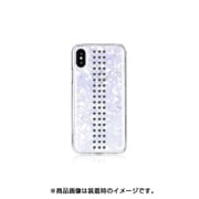 BM_I9SCSDLSW_CM [iPhone XS用ケース 薄型 スリム ハイブリッド ハード カバー StripeWhite/CHROM for iPhone XS]