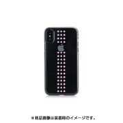 BM_I9SCSPCSR_LR [iPhone XS/X用ケース 薄型 スリム ハード カバー StripeClear/LIGHTROSE for iPhone XS/X]
