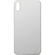 EL_I9LCSPPIC_WH [iPhone XS Max用ケース 薄型 0.5mm 極薄 シンプル デザイン スリム ハード カバー INNERCORE/White]