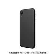 EL_I9MCSPPIC_BK [iPhone XR用ケース 薄型 0.5mm 極薄 シンプル デザイン スリム ハード カバー INNERCORE2018/Black]