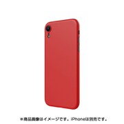 EL_I9MCSPPIC_RD [iPhone XR用ケース 薄型 0.5mm 極薄 シンプル デザイン スリム ハード カバー INNERCORE2018/Red]