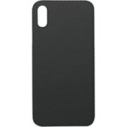 EL_I9SCSPPIC_BK [iPhone XS/X用 ケース 薄型 0.5mm 極薄 シンプル デザイン スリム ハード カバー INNERCORE/Black for iPhone XS]