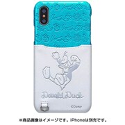 808 [iPhone XS/X用 ポケットジャケットケース ドナルド]