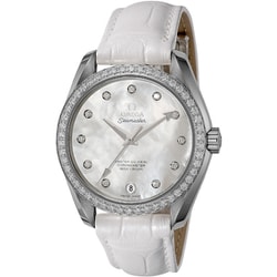 オメガ Seamaster AQUA TERRA 150M （シーマスター アクアテラ 150M） ホワイトパール 並行輸入品 5年保証 231.18.39.21.55.001