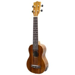 ウクレレ ソプラノサイズ ピックアップ付き ロングネック仕様 コア材 ギアペグ仕様 YU-SL-01KE