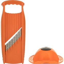 PL 厚切りポテトワッフルスライサーXXL＋安全ホルダーセット オレンジ BOR5O52050saf