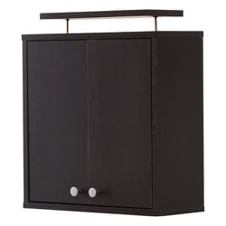 コレクションラック(-Luke-ルーク) 浅型ハイタイプ(専用上置き) ダークブラウン CLR-485UP
