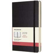 2019年手帳 デイリー Large ブラック DHB12DC3Y19