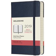 2019年手帳 デイリー Pocket サファイアブルー DHB2012DC2Y19