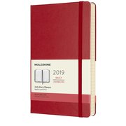 2019年手帳 デイリー Large レッド DHF212DC3Y19