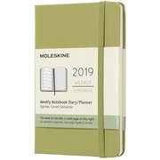 2019年手帳 ウィークリー Pocket ライケングリーン DHK2512WN2Y19